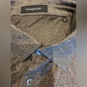 Ermenegildo Zegna brown Button-Up Shirt